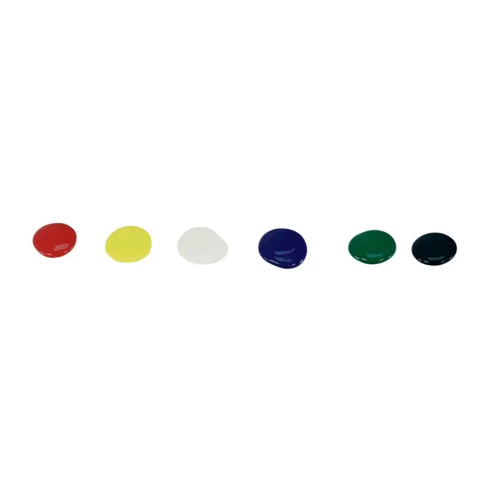 Grab Now Sax Versatemp Premium Heavy-Bodied Tempera Paint, 1 Pint Bottles, Assorted Colors, Set of 6